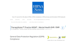 Desktop Screenshot of hipaanews.net
